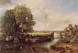 A View on the Stour near Dedham by John Constable